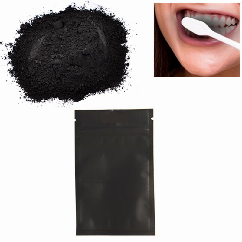 Teeth Whitening Charcoal - Dentes de carvão vegetal de bambu