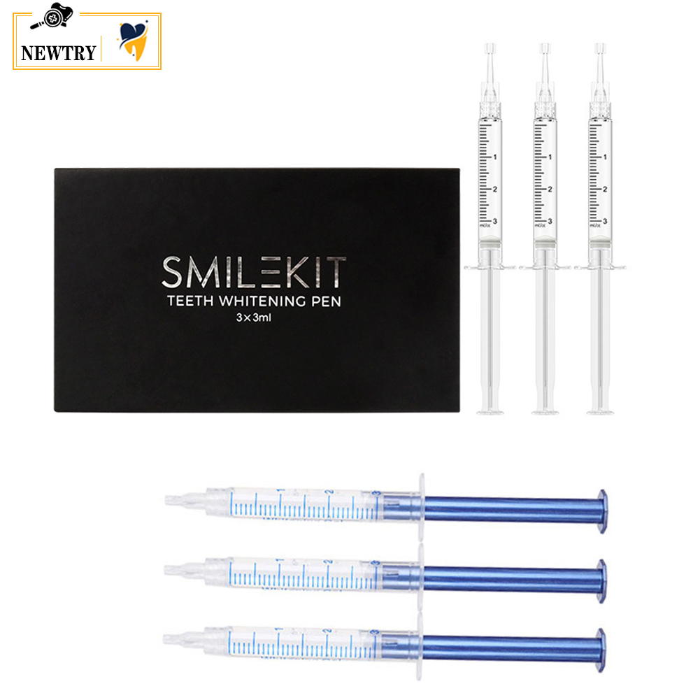 Teeth Whitening Foam - Dentes branqueamento Gel com Boutique Gift