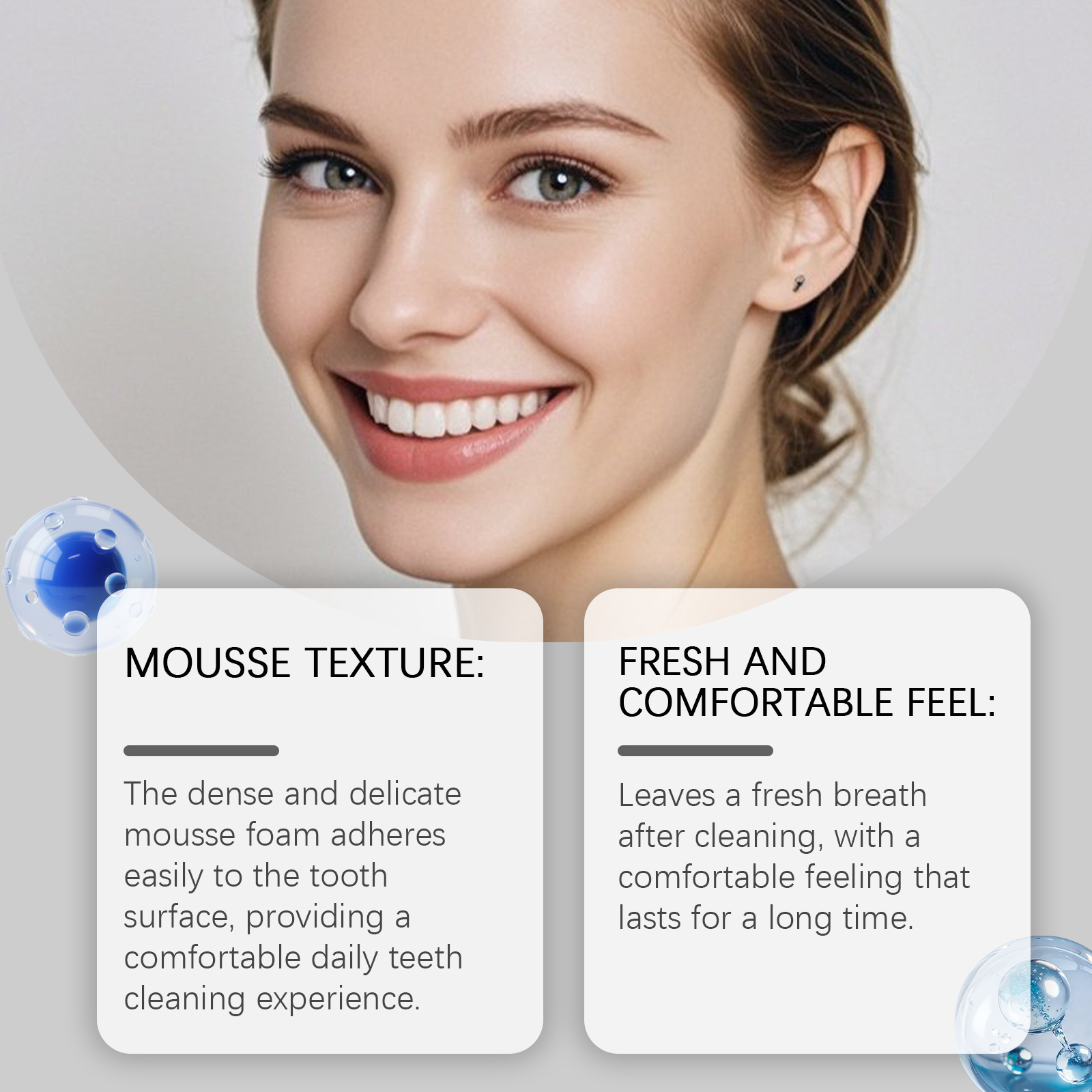 Teeth Whitening Foam - Espuma Clareadora Dental 5D: Remoção de