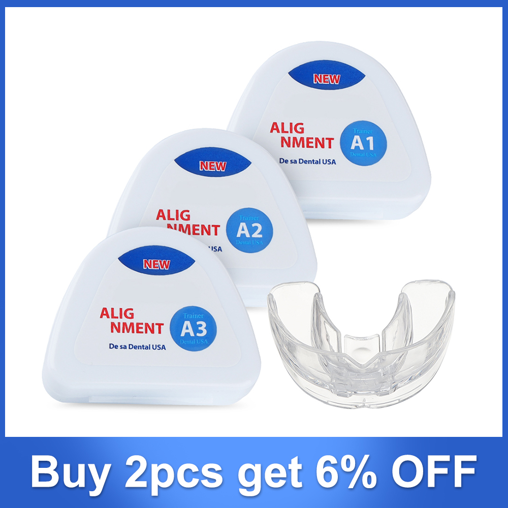 Teeth Whitening Mouth Guard - Dental ortodôntico chaves conjunto 3 estágios
