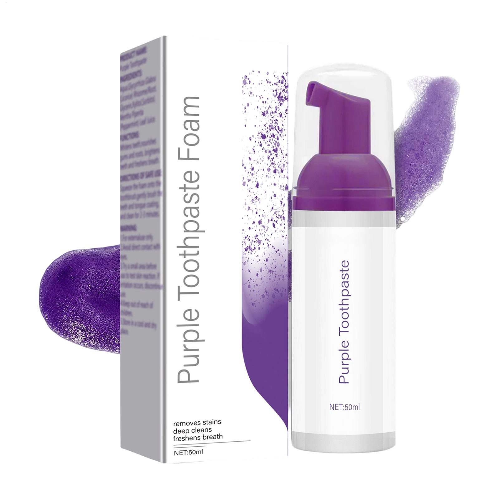 Teeth Whitening Foam - Pasta de Dente Espumante com Espuma