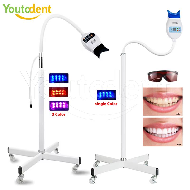Teeth Whitening Video - Equipamento de laboratório dentário 40w, lâmpada