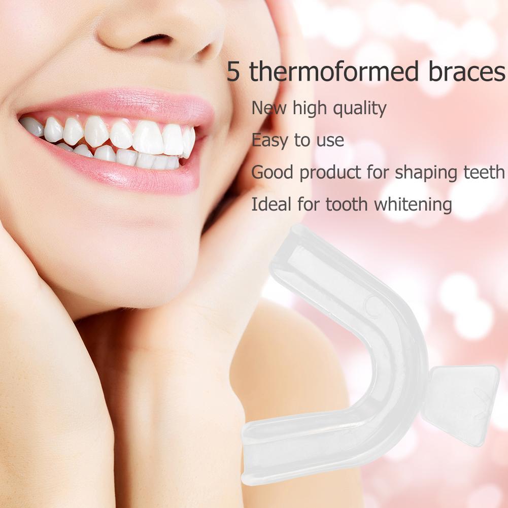 Teeth Whitening Mouth Guard - Conjunto de 2/4 Peças de Aparelhos