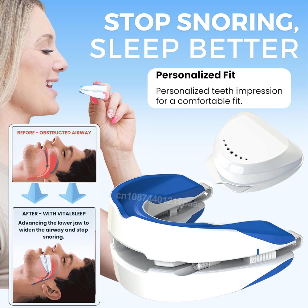 Teeth Whitening Mouth Guard - Anti-ronco bocal anti-ronco dispositivo noite tempo