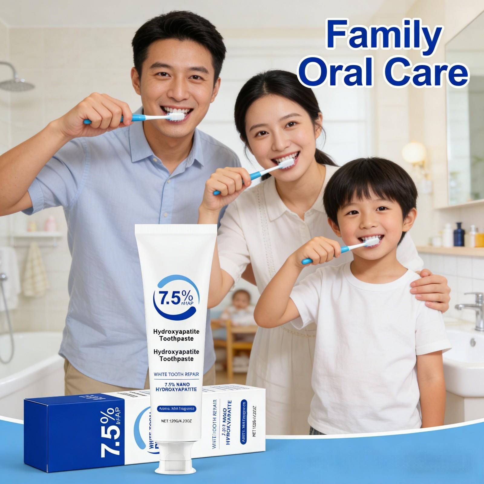 Teeth Whitening Foam - Pasta de Dente com Nano Hidroxiapatita