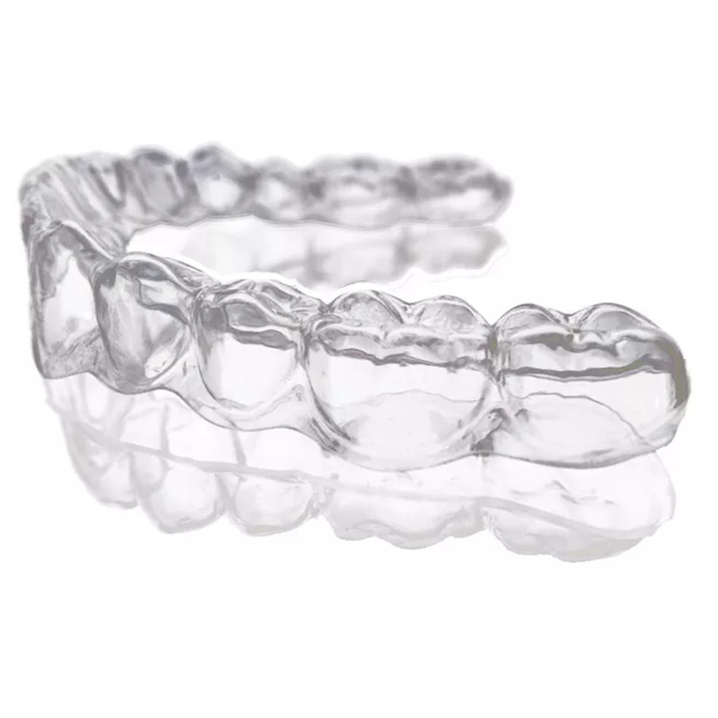 1 ou 2 Peças de Bandejas Trans - Teeth Whitening Mouth Guard avaliação e preço