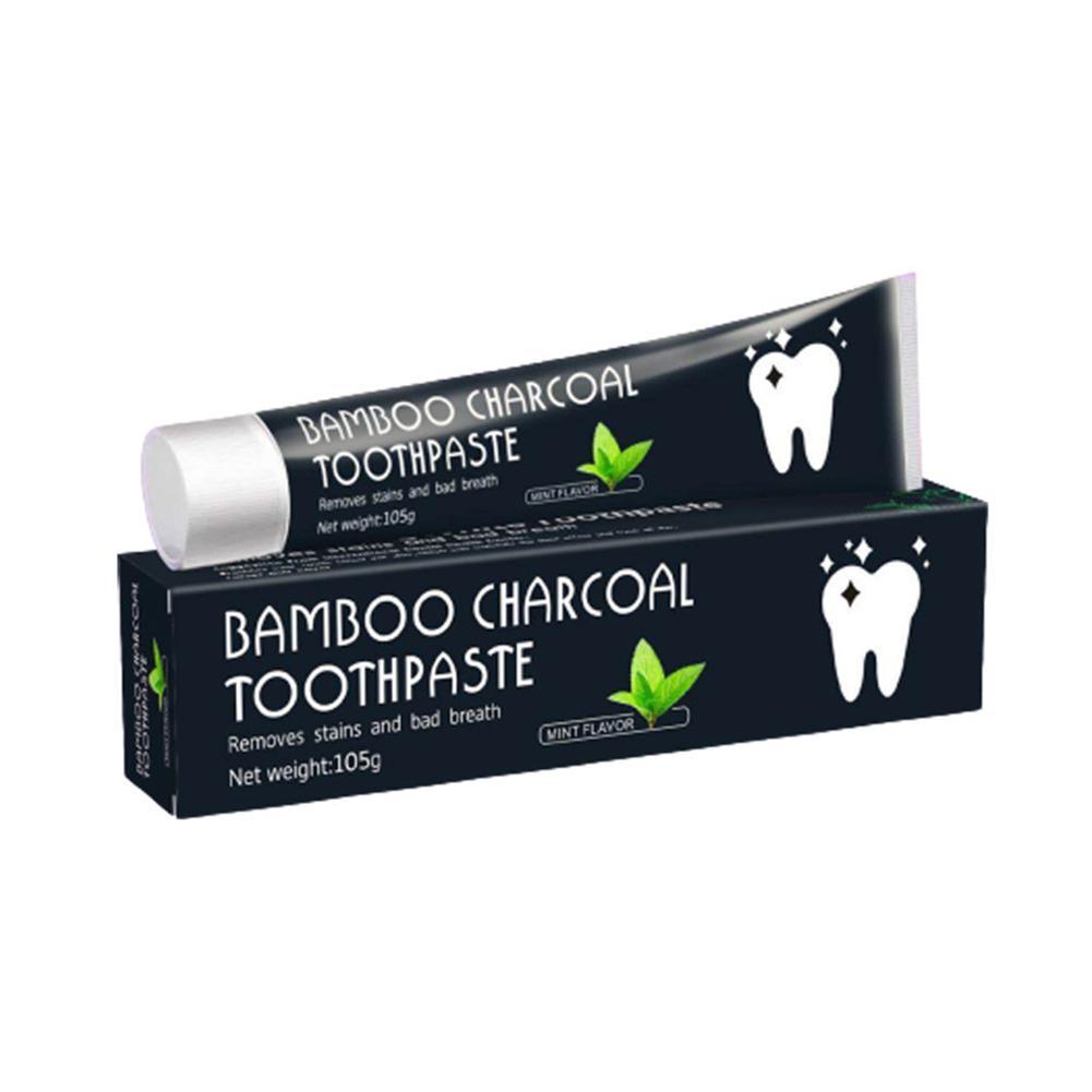 Pasta de dente de carvão de ba - Teeth Whitening Charcoal avaliação e preço
