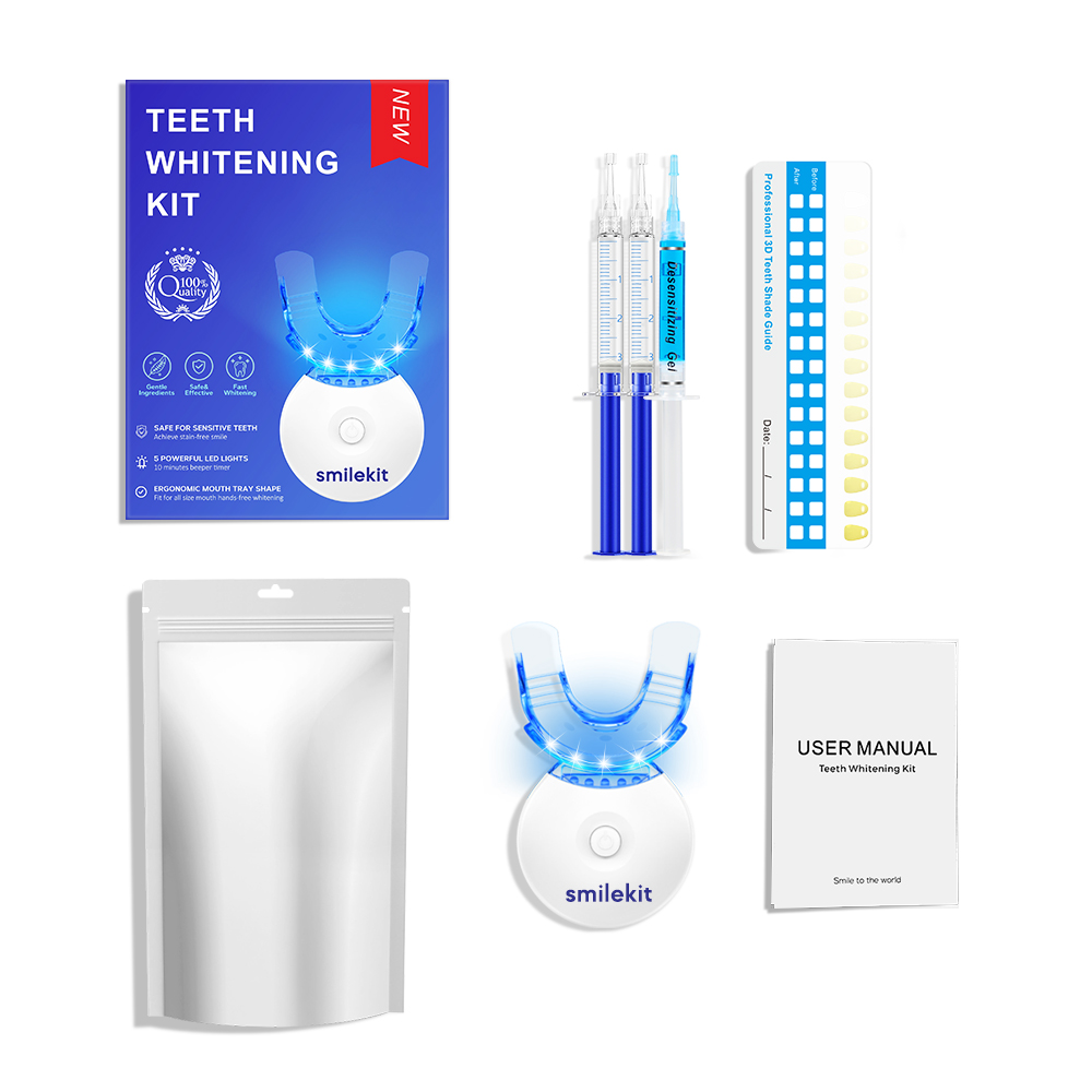 Kit de clareamento dental - 5X - Teeth Whitening Foam avaliação e preço