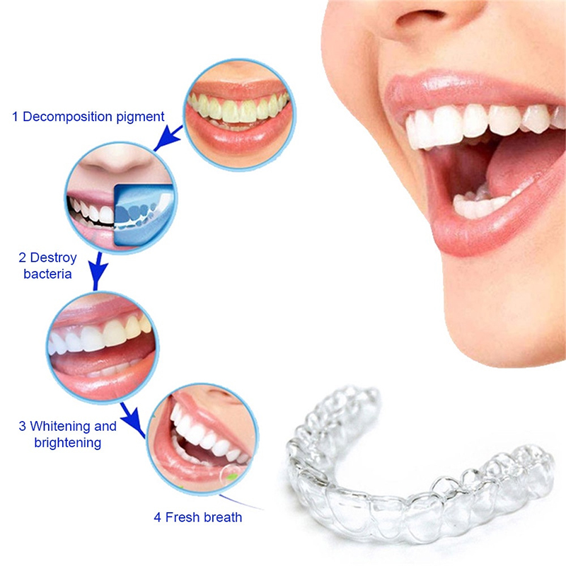 Protetor Bucal Noturno de Sili - Teeth Whitening Mouth Guard avaliação e preço