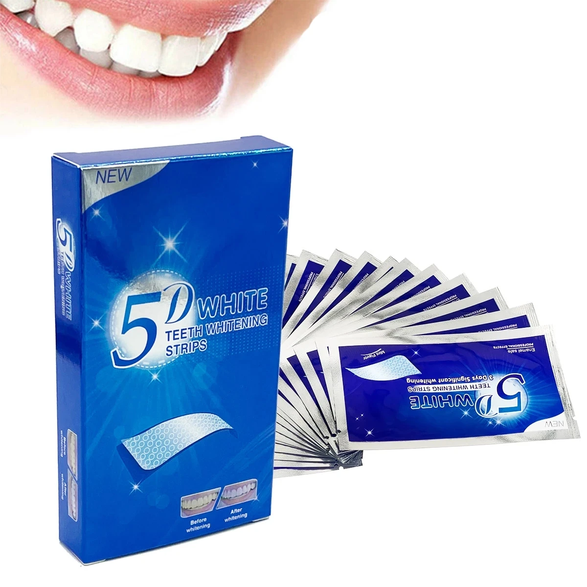 Tiras de Gel Clareador Dental  - Teeth Whitening Foam avaliação e preço