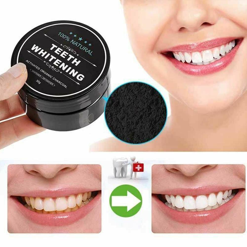 Pó de Carvão Ativado Orgânico  - Teeth Whitening Charcoal avaliação e preço