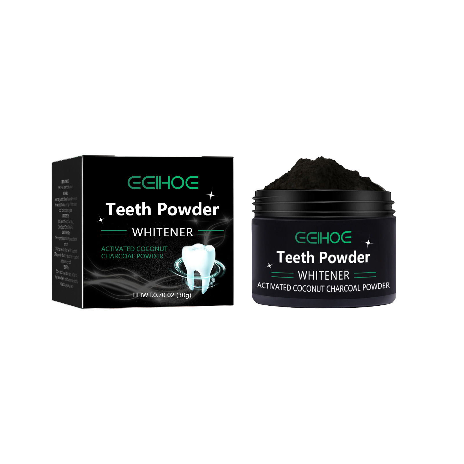 Eelhoe pó de carvão para produ - Teeth Whitening Charcoal avaliação e preço