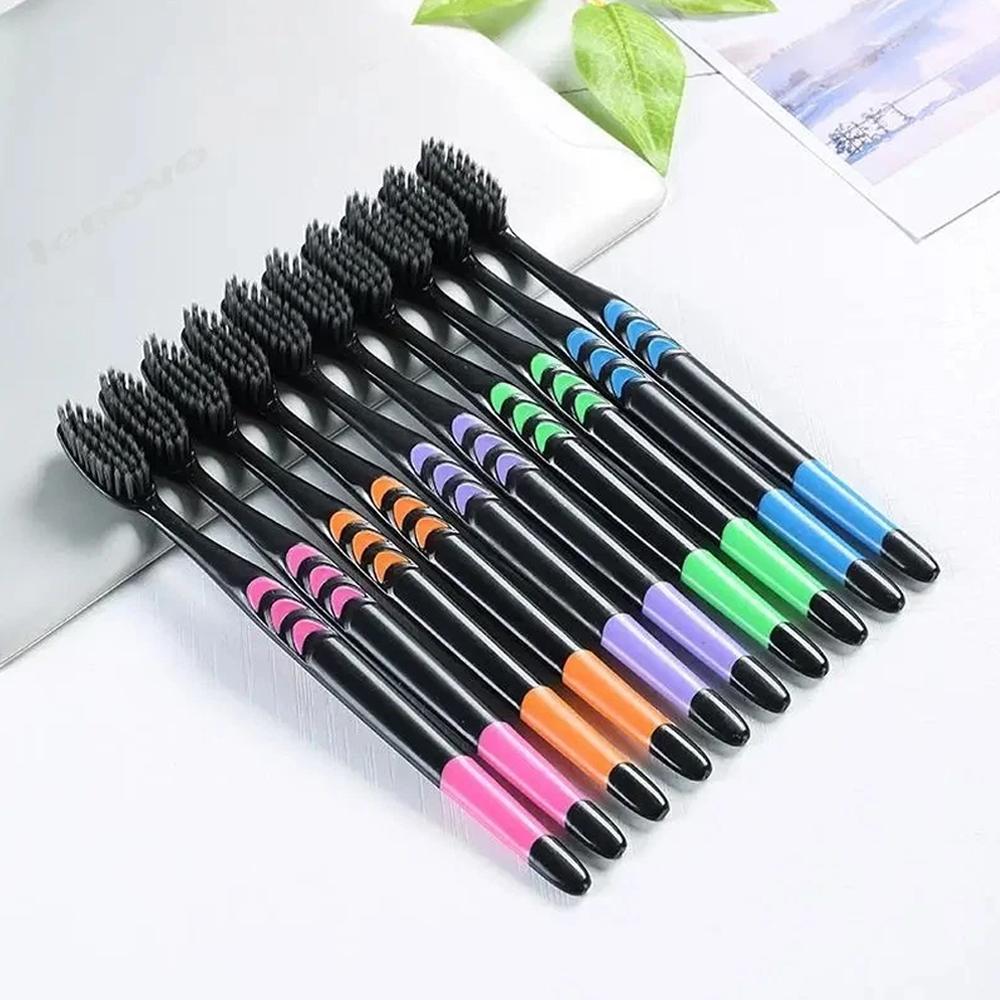 Conjunto de 10 Escovas de Dent - Teeth Whitening Charcoal avaliação e preço