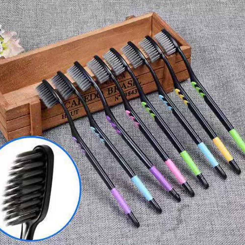 Conjunto de 10 Escovas de Dent - Teeth Whitening Charcoal avaliação e preço