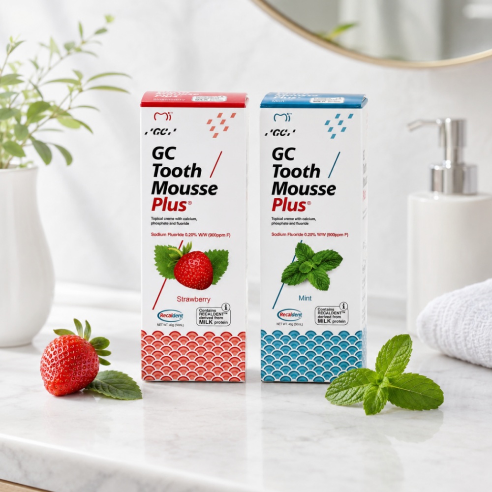 GCTooth Mousse Plus Sabor Ment - Teeth Whitening Foam avaliação e preço
