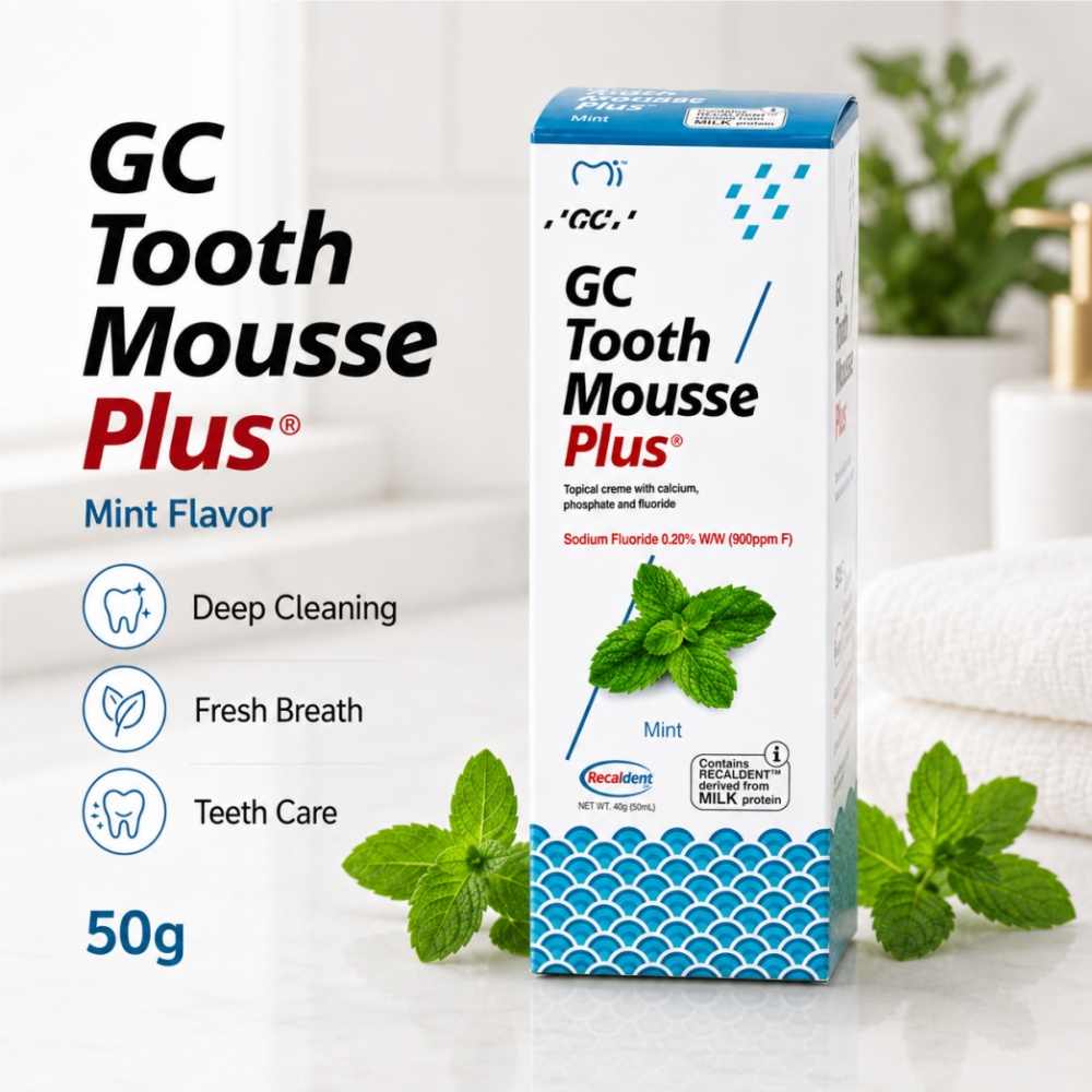 GCTooth Mousse Plus Sabor Ment - Teeth Whitening Foam avaliação e preço
