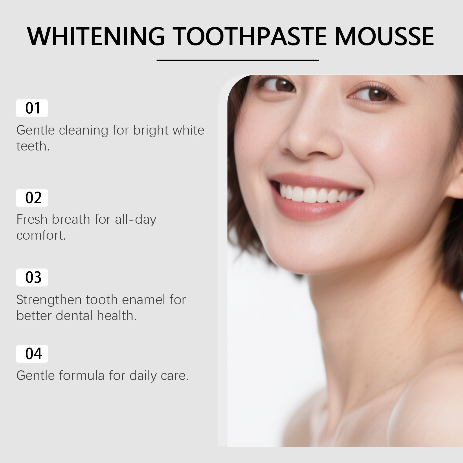 Pasta de Dente Clareadora com  - Teeth Whitening Foam avaliação e preço