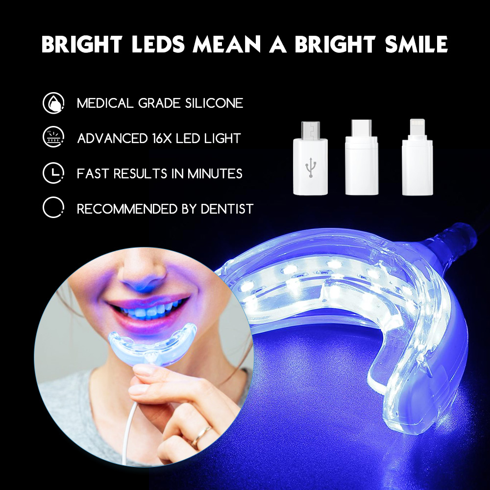 Luxsmile inteligente led clare - Teeth Whitening Charcoal avaliação e preço