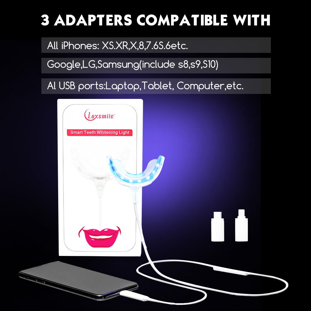 Luxsmile inteligente led clare - Teeth Whitening Charcoal avaliação e preço