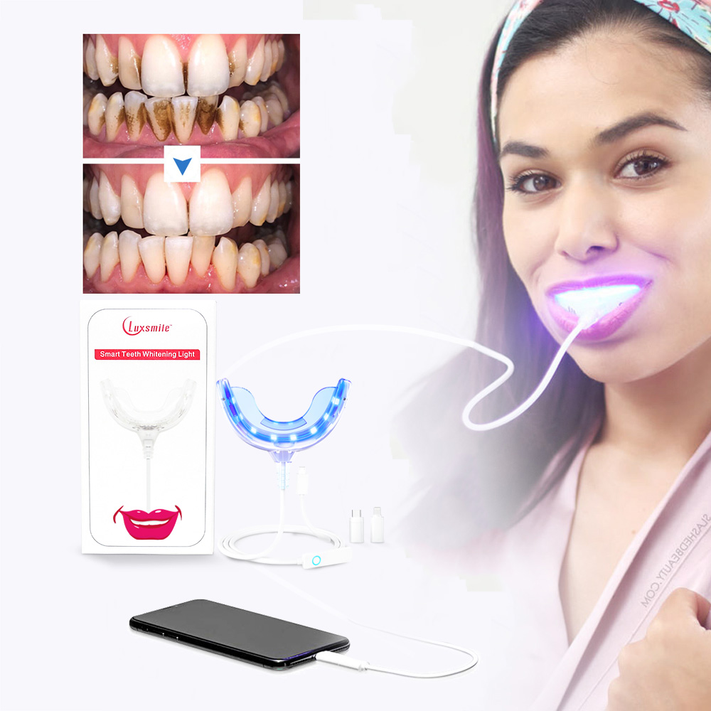 Luxsmile inteligente led clare - Teeth Whitening Charcoal avaliação e preço