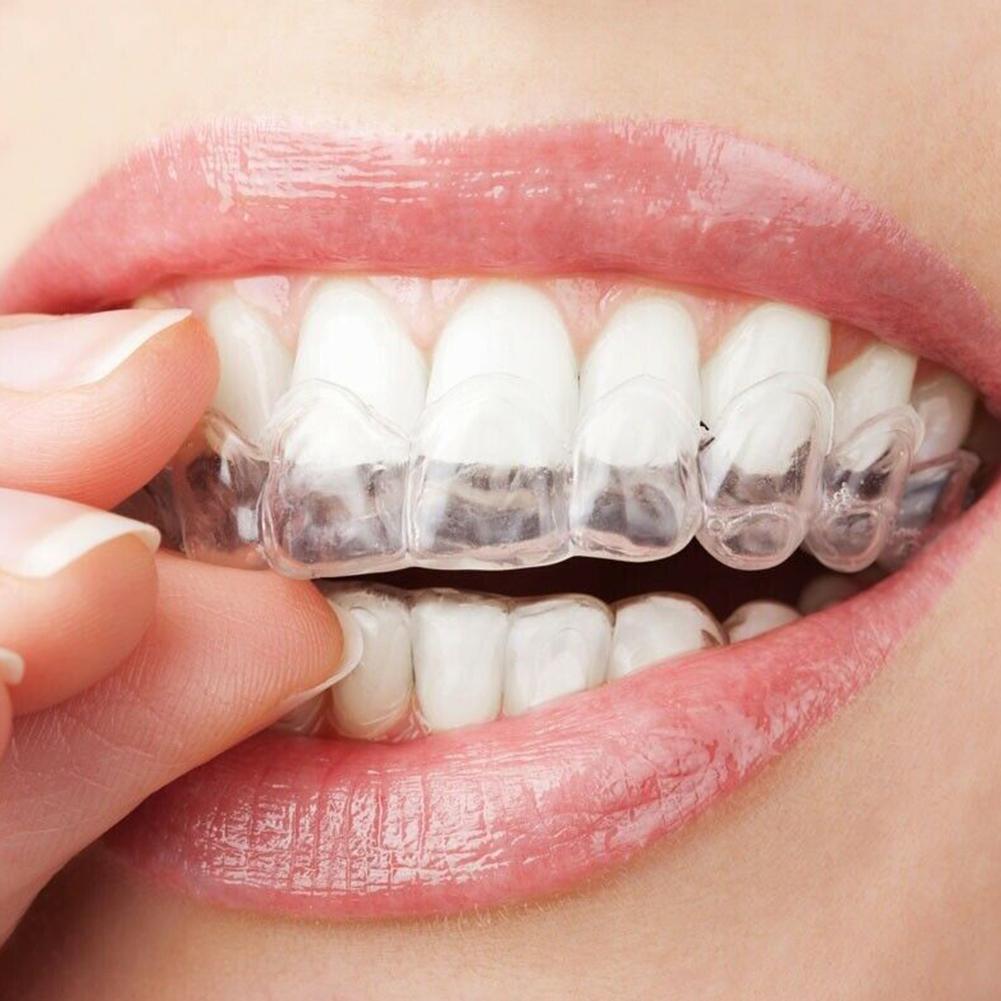 Protetor Bucal de Silicone par - Teeth Whitening Mouth Guard avaliação e preço