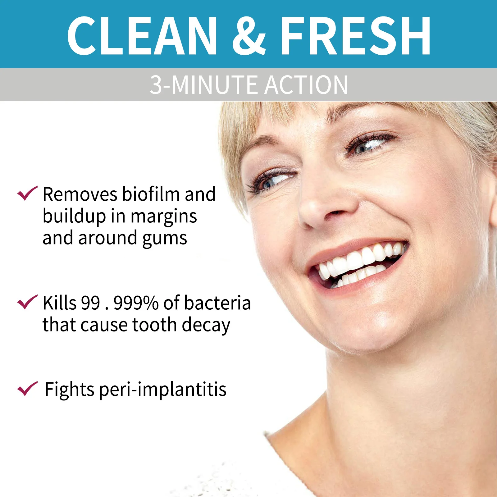 Alinhador de espuma para limpe - Teeth Whitening Foam avaliação e preço
