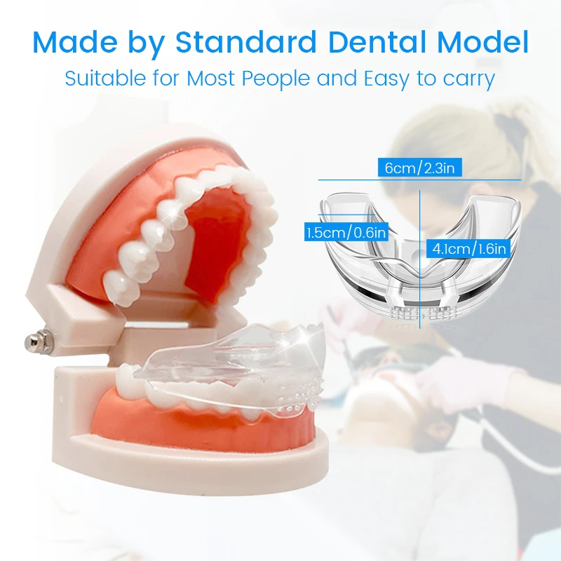 3 estágios dental ortodôntico  - Teeth Whitening Mouth Guard avaliação e preço