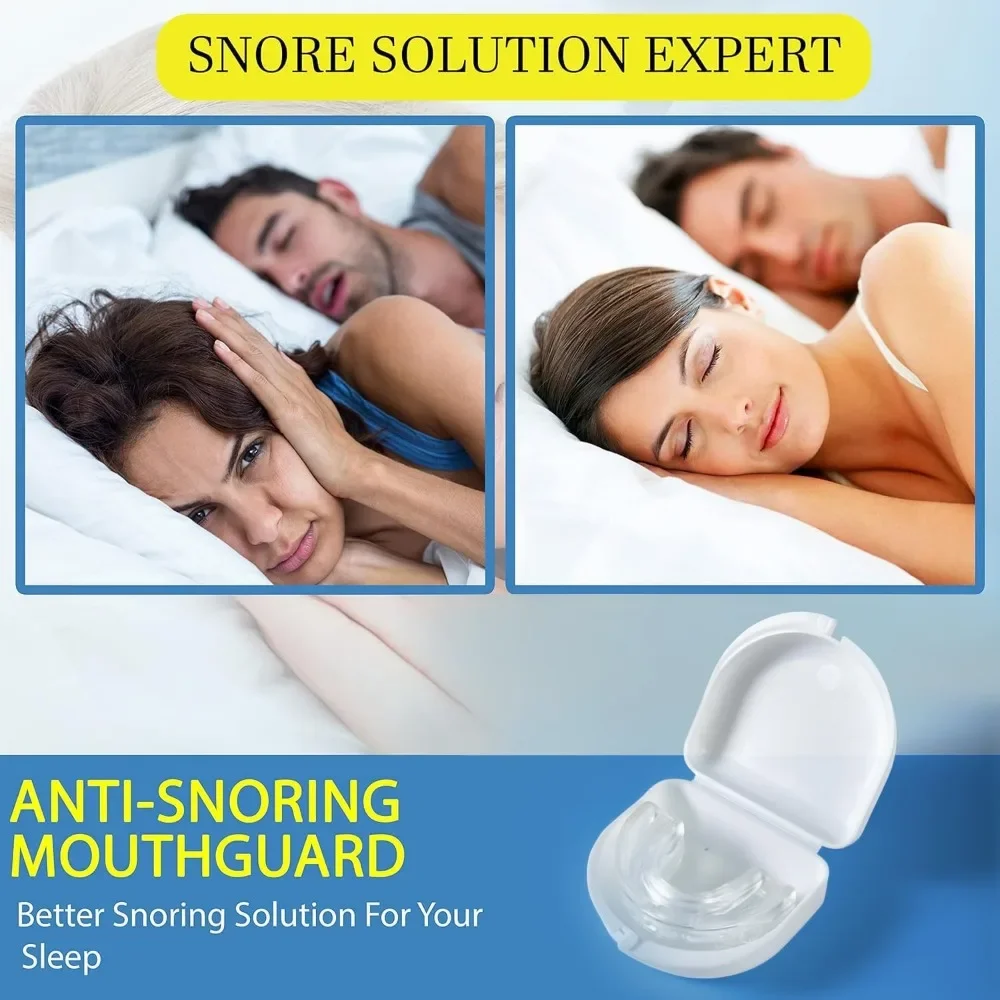 Protetor bucal anti-ronco, boc - Teeth Whitening Mouth Guard avaliação e preço