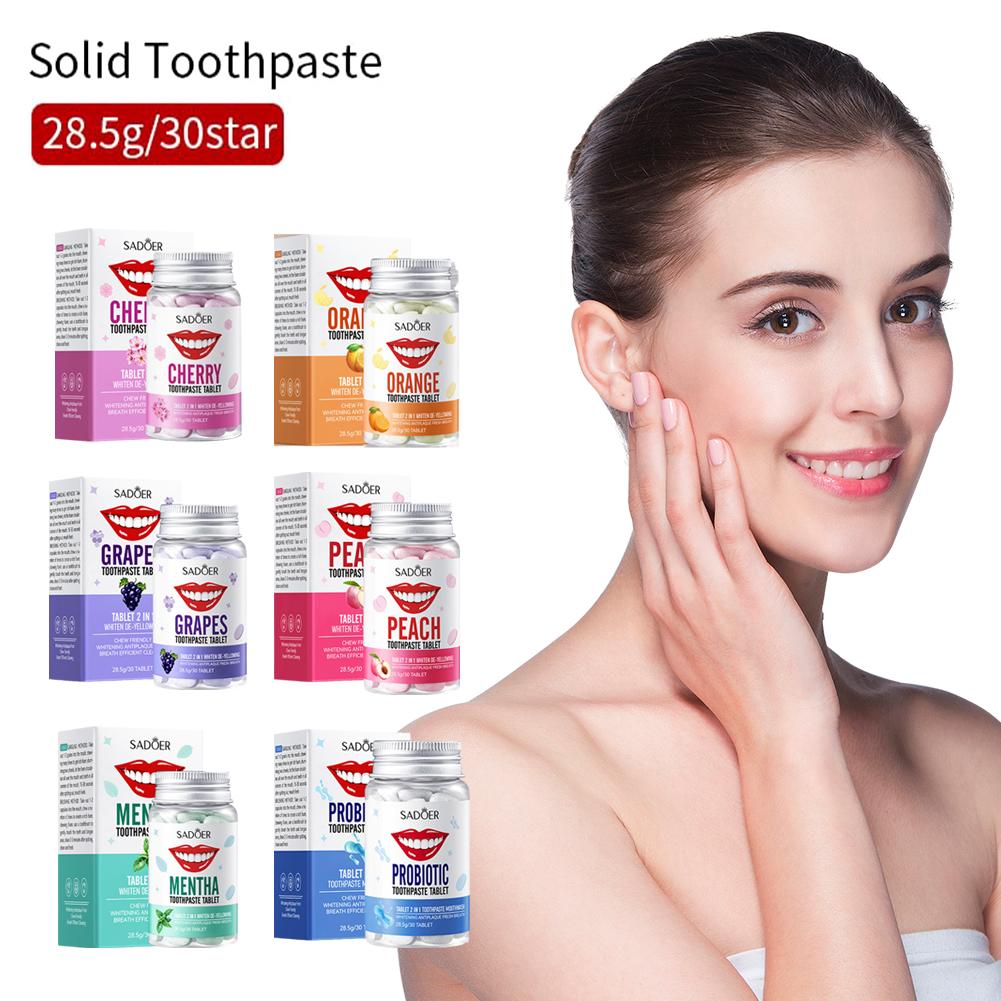 Comprimidos de pasta de dente  - Teeth Whitening Charcoal avaliação e preço